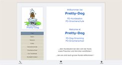 Desktop Screenshot of pretty-dog.de