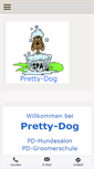 Mobile Screenshot of pretty-dog.de